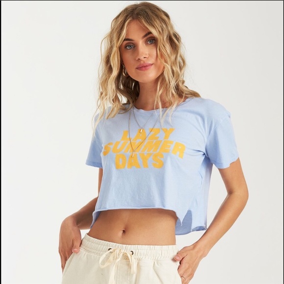 🌴🔆BILLABONG- LAZY SUMMER CROP TEE🔆🌴 - Picture 8 of 10